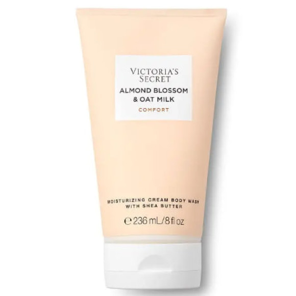 Крем-гель для душу Victoria's Secret Almond Blossom & Oat Milk Moisturizing Cream Body Wash 236 мл - фото №1