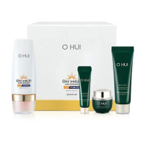 Сонцезахисний крем з мініатюрами O hui day shield ultra sunblock force spf 50+/pa++++ 50 мл - фото №1