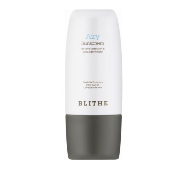 Легкий сонцезахисний крем Blithe UV Protector Airy SunScreen For Tone Correction & Ultra-Lightweight SPF50+ PA++++, 50 мл - фото №1