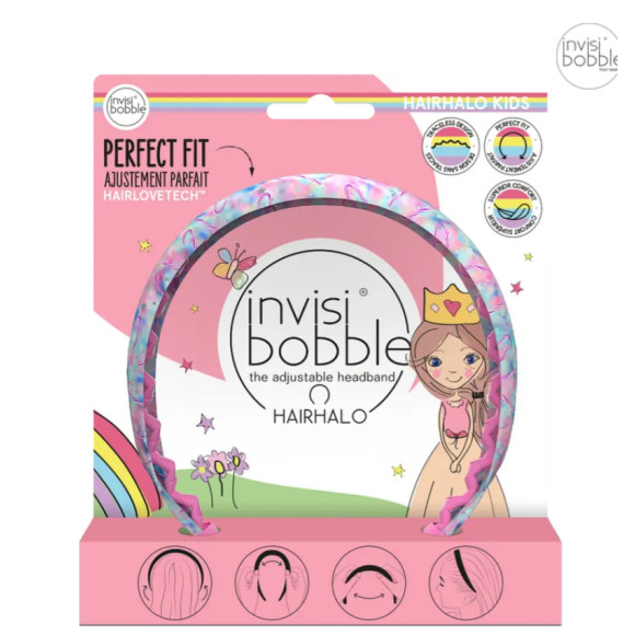 Детский обруч для волос Invisibobble HAIRHALO KIDS Cotton Candy Dreams - фото №1