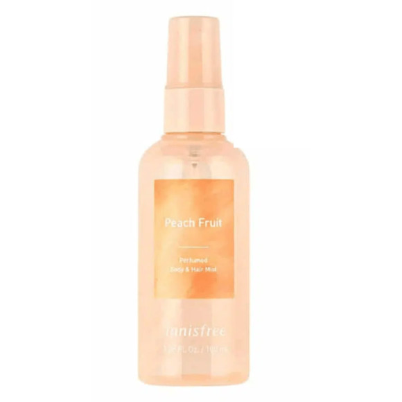 Парфумований спрей для тіла та волосся Innisfree Peach Fruit Perfumed Body & Hair Mist 100 ml - фото №1