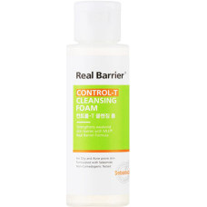Очищаюча пінка для жирної шкіри Real Barrier Control-T Cleansing Foam 50 мл - фото №1