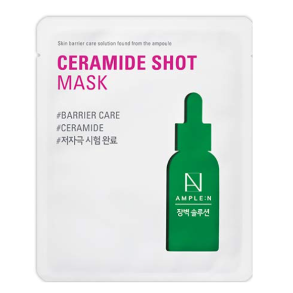 Відновлююча маска з церамідамі Ample:N Ceramide Shot Mask 1 шт - 25 мл - фото №1