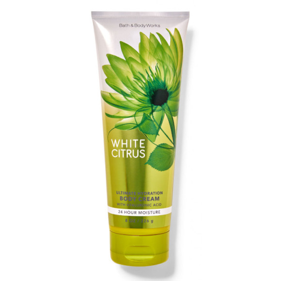 Парфумований крем для тіла Bath & body works  White Citrus Body Cream 226 г - фото №1