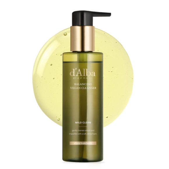 Балансуючий м'який засіб для вмивання D'Alba Balancing Vegan Cleanser Mild Cleanser 200 мл - фото №1