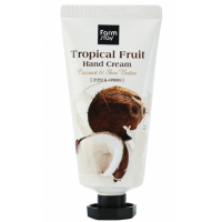 Крем для рук з кокосом і маслом ши FarmStay Tropical Fruit Hand Cream Coconut & Shea Butter - фото №1