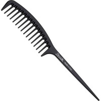 Гребінець для волосся  чорний Janeke Fashion Comb - фото №1
