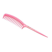 Гребінець для волосся рожевий  Janeke Fashion Comb pink - фото №1