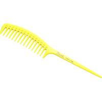 Гребінець для волосся жовтий  Janeke Fashion Comb yellow - фото №1
