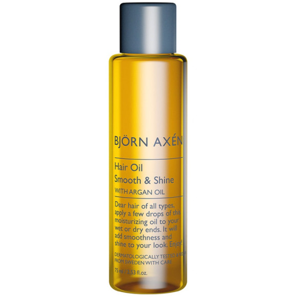Арганова олія для розгладження та блиску волосся Bjorn Axen Hair Oil Smooth & Shine 75 мл - фото №1