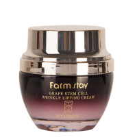 Ліфтинг крем з фіто-стовбуровими клітинами винограду FarmStay Grape Stem Cell Wrinkle Lifting Cream  - фото №1
