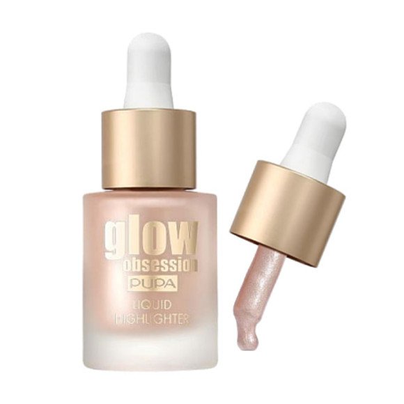 Жидкий хайлайтер для лица Pupa Glow Obsession Liquid Highlighter  - фото №1