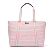 Пляжна сумка Victoria's Secret Cotton Pink Stripe - фото №1