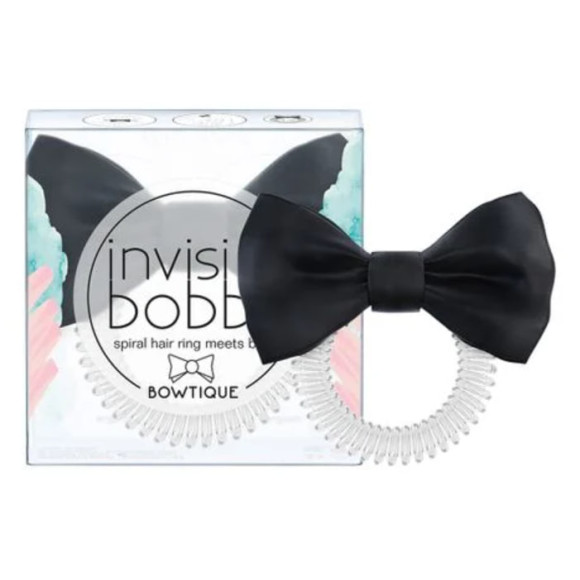  Резинка-браслет для волосся invisibobble BOWTIQUE True Black - фото №1