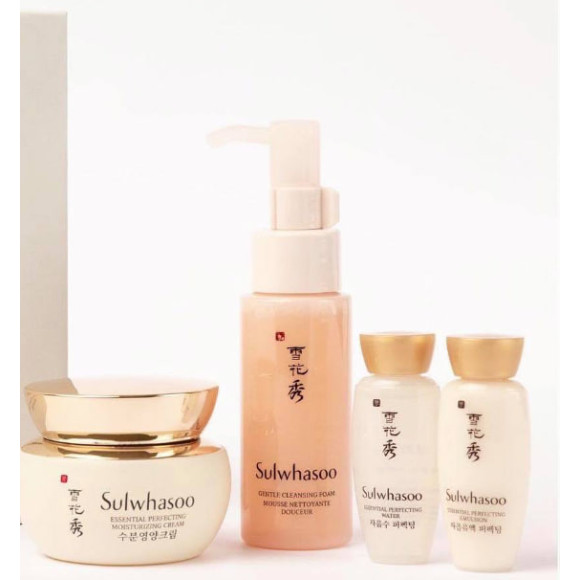 Зволожуючий та поживний крем у наборі  Sulwhasoo Essential Perfecting Moisturizing Cream Set - фото №1