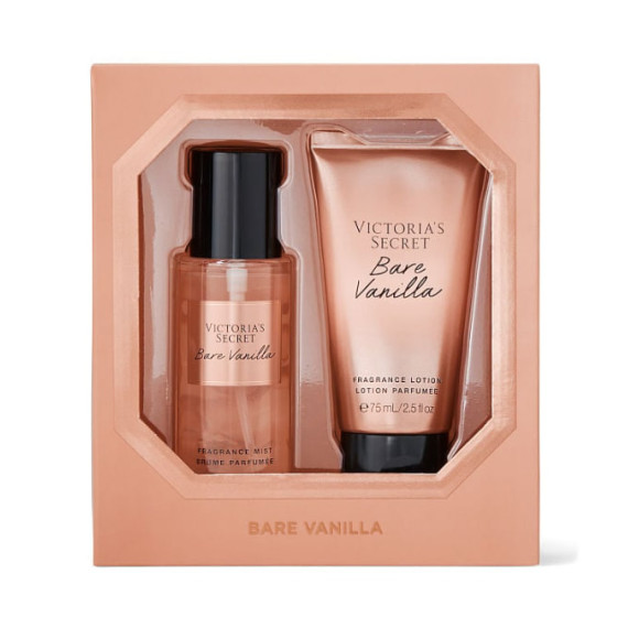 Набір (парфумований міст та лосьйон) Bare Vanilla Victoria’s Secret kit - фото №1