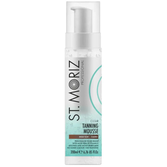 Автобронзат-мусс St Moriz Pro Clear Mousse Medium-Dark 200 мл - фото №1