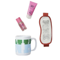 Подарунковий набір з кружкою та маскою для сну Victoria's Secret PINK Fresh & Clean - фото №1