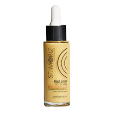 Сыворотка-автобронзат для лица с эффектом шиммера St Moriz Professional Prime&Glow Serum 25 мл - фото №1
