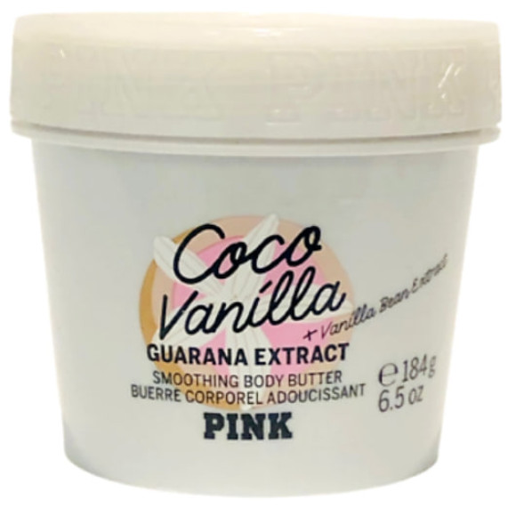 Крем-баттер з оліями  для тіла Coco Vanilla Smoothing Body Butter Victoria’s Secret Pink 184 г - фото №1