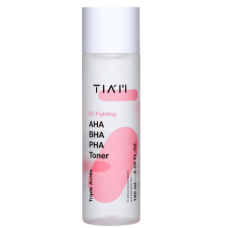 Очищуючий кислотний тонер для проблемної шкіри TIAM AC Fighting AHA BHA PHA Toner 180 мл - фото №1