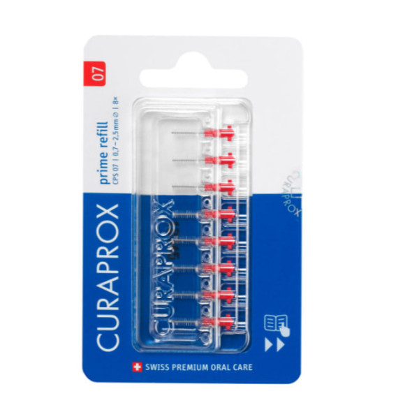 Набір йоржиків мужзубних CURAPROX PRIME REFILL D 0,8 ММ (8 шт) - фото №1