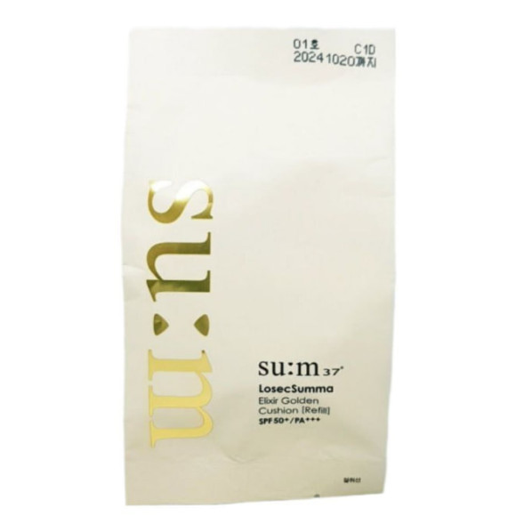 Запасний блок до люкс кушон SUM37 LosecSumma Elixir Golden Cushion Light Beige  - фото №1