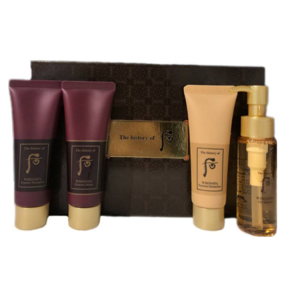 Спа-набір для догляду за тілом та волоссям The History of Whoo WHOOSPA 4pcs Gift Set - фото №1