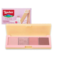 Палетка тіней Etude House & Loacker Rasberry Yougurt Play Color Eyes Mini Kit Eyeshadow Palette - фото №1