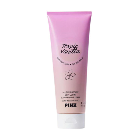 Парфумований лосьйон Victoria's Secret Pink Tropic Vanilla Body Lotion 236 мл - фото №1