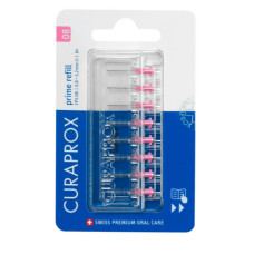 Набор ершиков мужзубных  CURAPROX PRIME REFILL D 0,8 ММ (8 шт) - фото №1