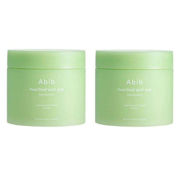 Набір заспокійливих падів для обличчя Abib Heartleaf Spot Pad Calming Touch Set - фото №1