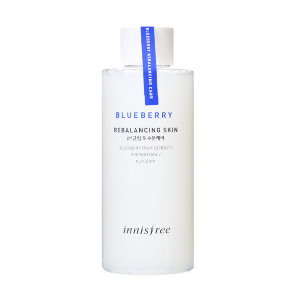 Балансуючий тонер з екстрактом чорниці INNISFREE Blueberry Rebalancing Skin, - фото №1