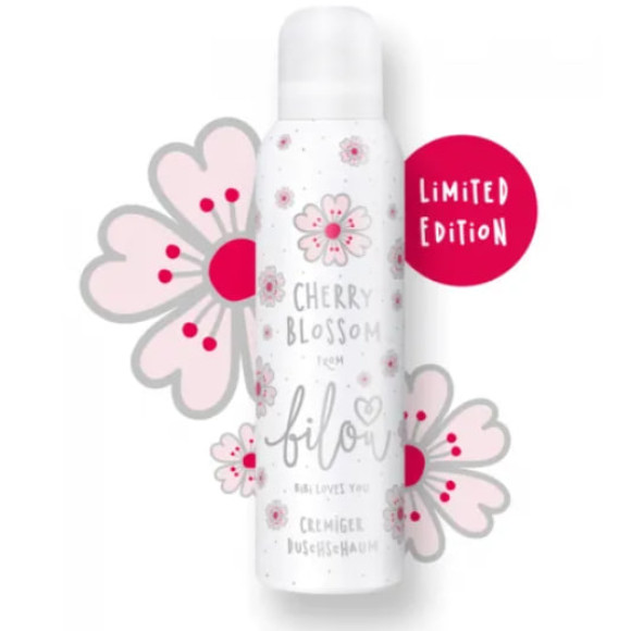 Пінка для душу "Квітуча вишня" Bilou Cherry Blossom Shower Foam 200 мл - фото №1