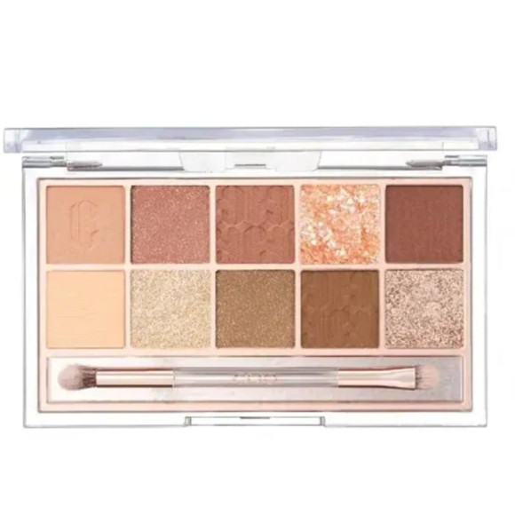 Палетка тіней Clio Pro Eye Palette 12 Autumn breeze in Seoul forest - фото №1