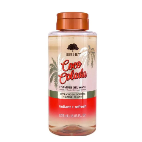 Гель для душу Tree Hut Coco Colada Foaming Gel Wash 523 мл - фото №1
