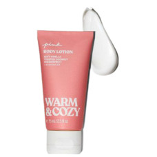 Парфумований  лосьйон для тіла Victoria's Secret Pink Warm & Cozy Body Lotion 75 мл - фото №1