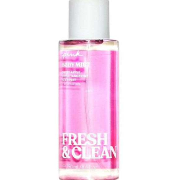 Парфумований спрей Victoria's Secret PINK  fresh and clean body mist 250 мл - фото №1
