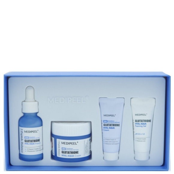 Зволожуючий набір з глутатіоном Medi-Peel Glutathione Hyal Aqua Multi Care Kit Set - фото №1