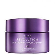 Відновлюючий нічний ампульний крем Missha Time Revolution Night Repair Ampoule Cream 5X 50 мл - фото №1