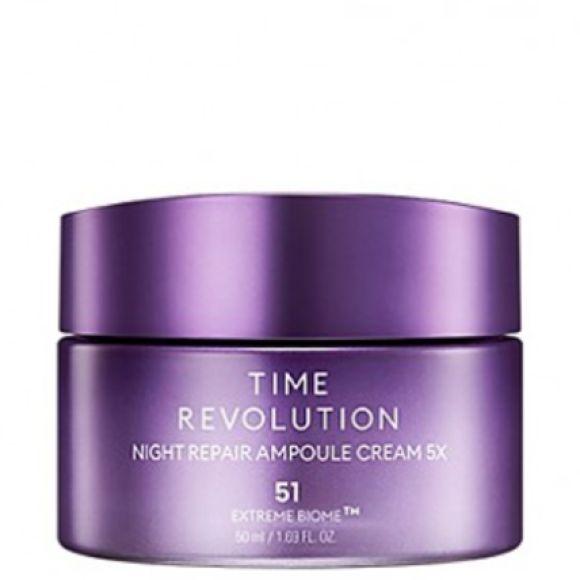 Відновлюючий нічний ампульний крем Missha Time Revolution Night Repair Ampoule Cream 5X 50 мл - фото №1