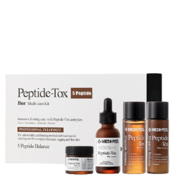 Набір ліфтинг-засобів проти зморшок Medi-Peel Peptide-Tox 5 Peptide Bor Multi Care Kit - фото №1