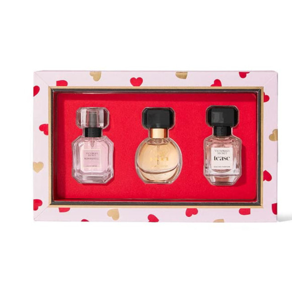 Подарунковий набір міні-парфумів Victoria's Secret Deluxe Mini Fragrance Trio - фото №1