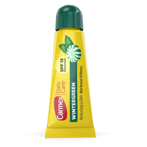 Бальзам для губ м'ята Carmex Daily Care Moisturizing Lip Balm Wintergreen  - фото №1
