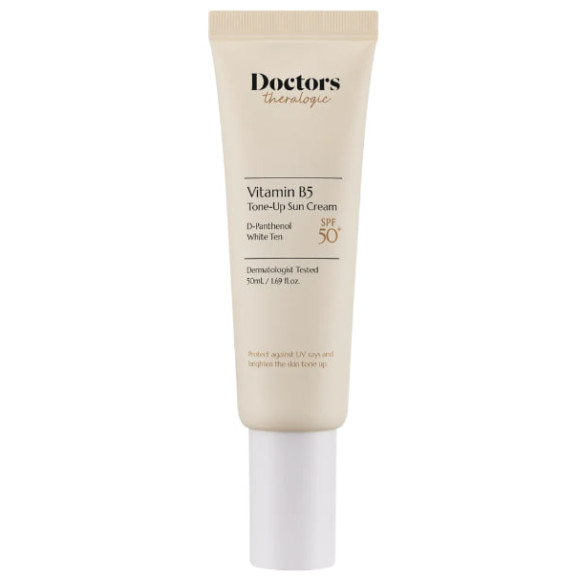 Сонцезахисний крем для обличчя з освітлюючим ефектом SPF 50+ Doctors Tone Up Sun Cream 50 мл - фото №1