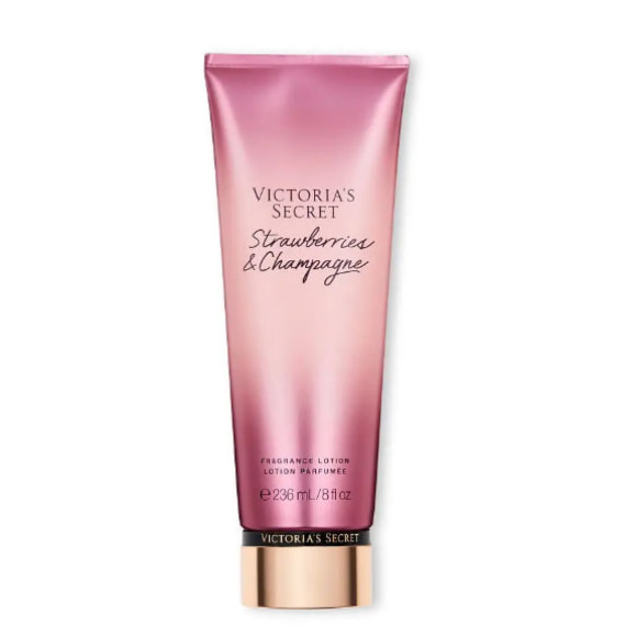 Парфумований лосьйон Victoria's Secret Strawberry Champagne Lotion 236 мл - фото №1