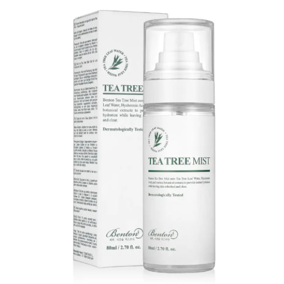 Спрей для обличчя з екстрактом чайного дерева Benton Honest Tea Tree Mist 80 мл - фото №1
