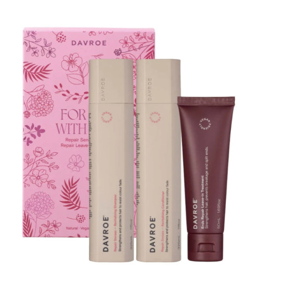 Набір для відновлення волосся Davroe Repair Senses Revitalizing Trio Pack - фото №1