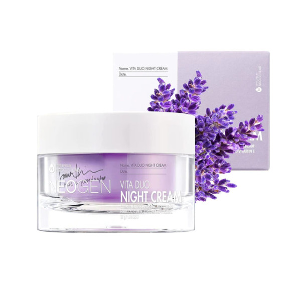 Нічний заспокійливий крем для обличчя Neogen Vita Duo Night Cream - фото №1