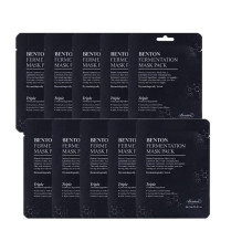  Набір 10 Масок з ферментованими компонентами і пептидами Benton Fermentation Mask Pack 10 - фото №1